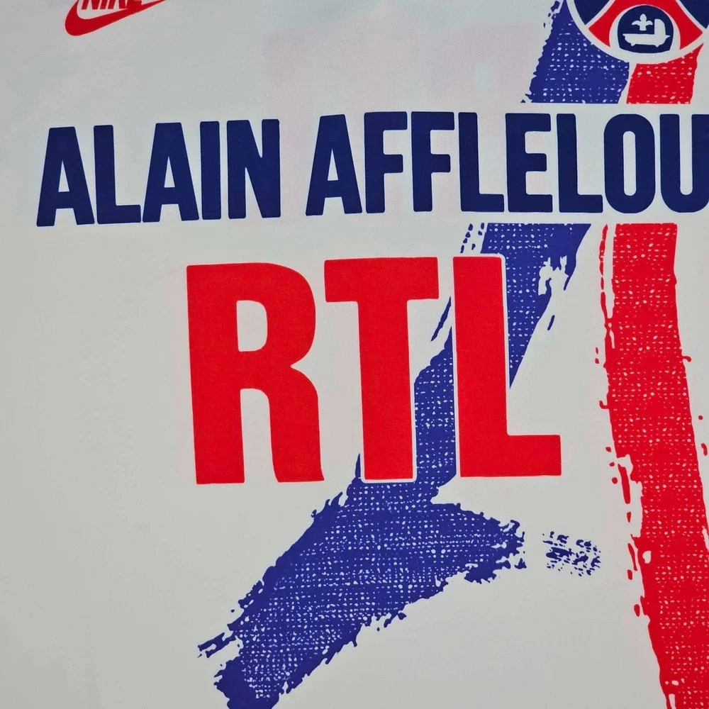 PSG Vintage Nike Alain Afflelou Paris France Soccer Jersey